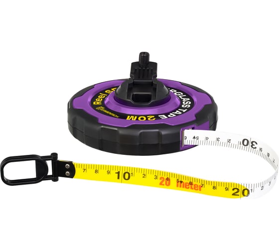 Рулетка Ermenrich (Эрменрих) Reel SR20, фиолетовый 84587