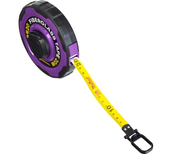 Рулетка Ermenrich (Эрменрих) Reel SR20, фиолетовый 84587