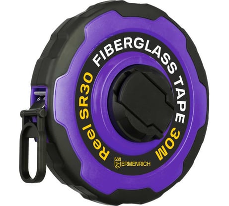 Рулетка Ermenrich (Эрменрих) Reel SR30, фиолетовый 84588