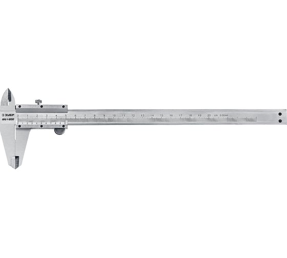 Стальной штангенциркуль ЗУБР ШЦ-1-200 200 мм 34514-200