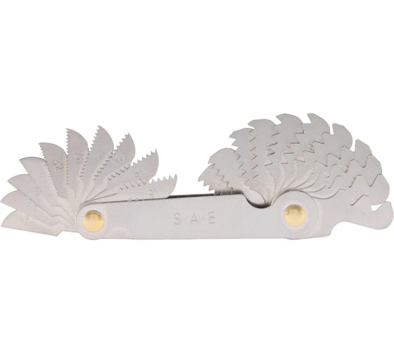 Резьбомер H-Tools UNC 4-64Tpi 22 шт 05001080