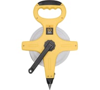 Рулетка геодезическая ALUKOMTOOLS 50 м, лента армированная стекловолокном, ABS пластик АТ-РГ513