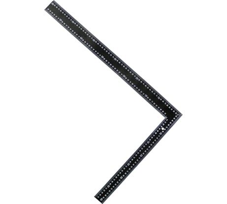 Угольник цельнометаллический On 400x600 мм, п/о черный муар 05-02-406