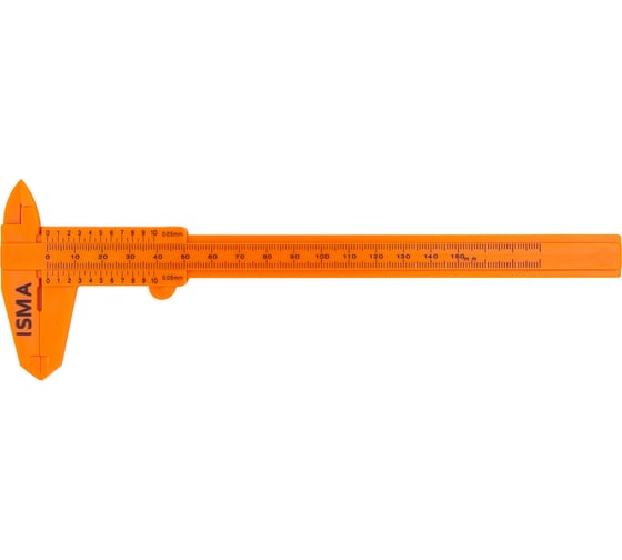Штангенциркуль пластиковый ISMA 0-150 мм ISMA-5096I1(45713)