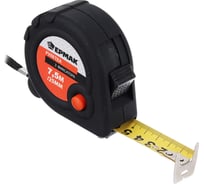 Рулетка ЕРМАК Черная, 3 фиксатора, 7,5мх25мм 658-146