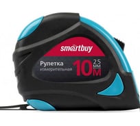 Рулетка измерительная Smartbuy 10мх25мм, прорезиненный корпус, эргономиченая форма, усиленный зацеп Tools SBT-MTP-1025P5