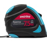 Рулетка измерительная Smartbuy 7,5мх25мм, прорезиненный корпус, эргономиченая форма, усиленный зацеп Tools SBT-MTP-7525P5