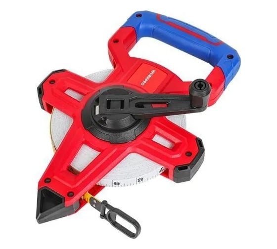 Рулетка со стекловолоконной лентой WORKPRO 50м WP263004