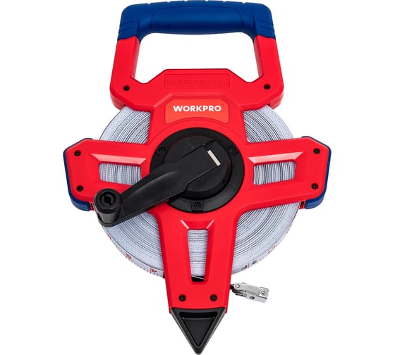 Рулетка со стекловолоконной лентой WORKPRO 50м WP263004
