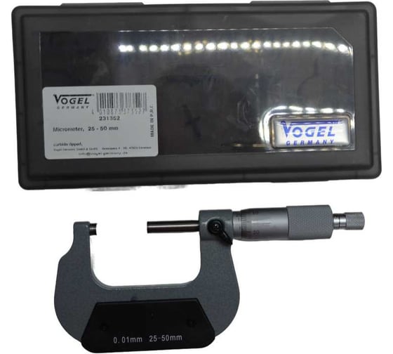Микрометры гладкие Vogel 25 - 50x0.01 231352