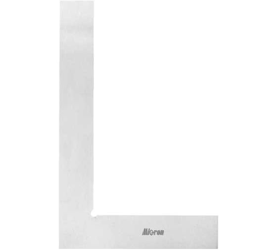 Угольник поверочный Micron УШ- 60x40 мм, класс 1, тип 2 1056369 1
