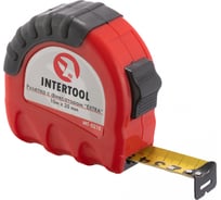 Рулетка с фиксатором INTERTOOL EXTRA 10 м х 25 мм MT-0210