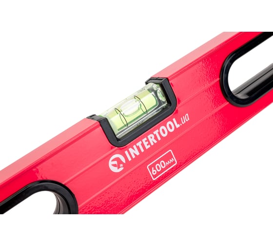 Строительный уровень INTERTOOL 60см, 3 глазка MT-1106
