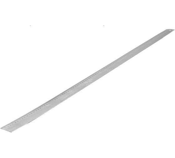 Линейка измерительная Micron 2000x40x2.0 мм, металлическая, ГРСИ 89267-23 1121372 1