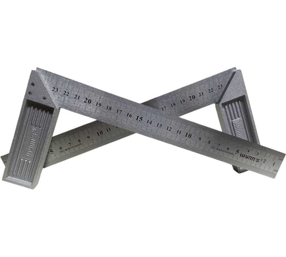 Угольник столярный WYNNS 250мм 2шт. W0261B(2)/ Tools 00000019876 1