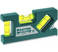 Магнитный компактный уровень KRAFTOOL 100 мм Mini-Pro 3 34861-010