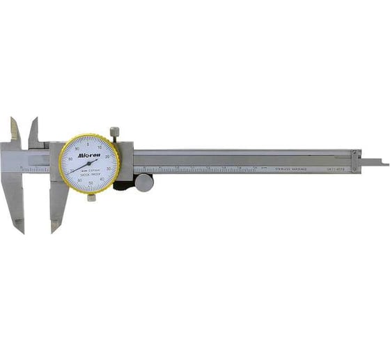 Штангенциркуль Micron ШЦК-1-200 0,02 с круг. шкалой ГРСИ 91149-24 с поверкой 1067131 1