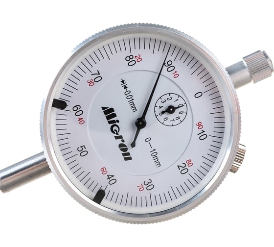 Индикатор часового типа Micron 0-10 0.01 буш. ГРСИ 82404-21 с пов. 134068