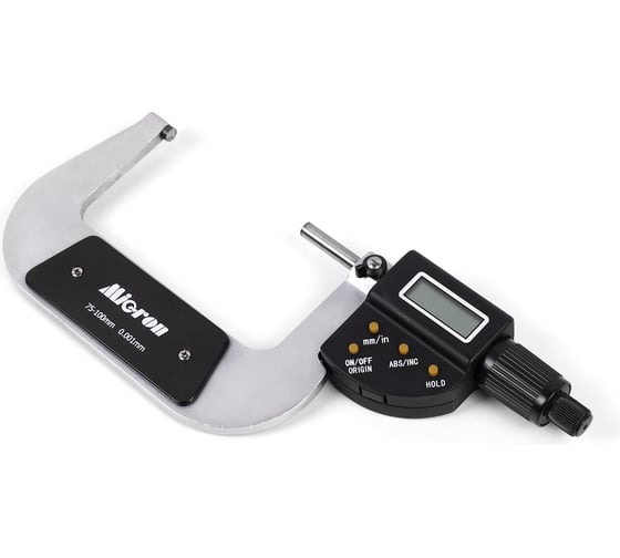 Микрометр Micron МКЦ- 100 0,001 электр. 4-кн. IP54 ГРСИ 77991-20 637957