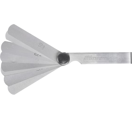 Набор щупов Micron N1 0,02-0,1 L 70 с калибровкой 397536 1