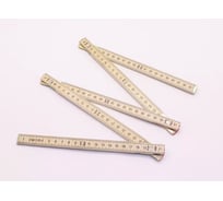 Линейка измерительная Крал дерево, складная 1м (10 шт.) 4348