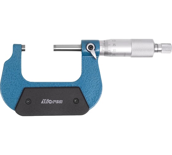 Микрометр Micron МК- 50 0,01 ГРСИ 77991-20 с поверкой 1120505 1