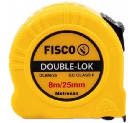 Рулетка SAMGRUPP Fisco Double-Lok (25 мм/ 8 м.) FIS-063100800