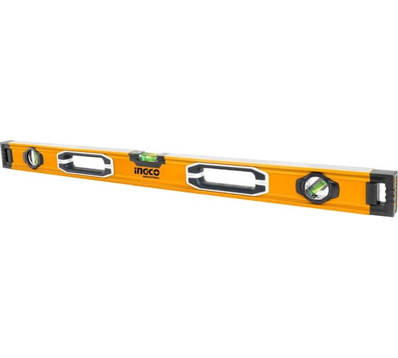 Алюминиевый фрезерованный уровень INGCO 800 мм INDUSTRIAL HSL08080 1