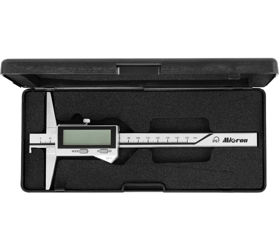 Штангенглубиномер Micron ШГЦ- 150 0.01 электр. ГРСИ 93125-24 IP67 с тол-м 1139352
