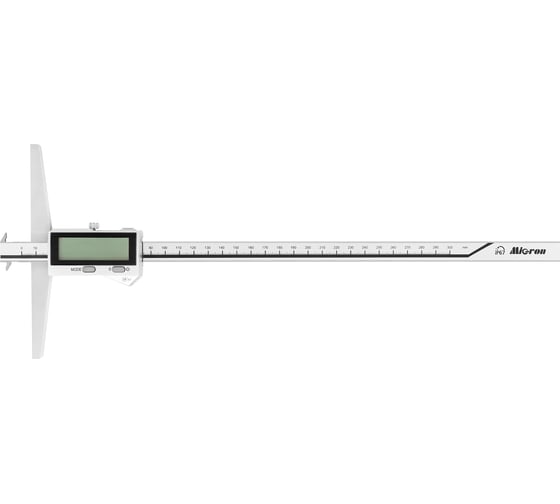 Штангенглубиномер Micron ШГЦ- 300 0.01 электр. ГРСИ 93125-24 IP67 Bluetooth с 2-мя крюками 1139351 1
