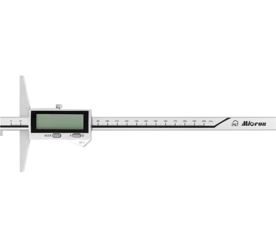 Штангенглубиномер Micron ШГЦ- 200 0.01 электр. ГРСИ 93125-24 IP67 с тол-м 1139353