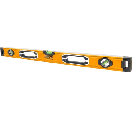 Алюминиевый фрезерованный уровень INGCO INDUSTRIAL 1200 мм HSL08120