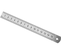 Линейка металлическая ООО ПКФ Сварком 150 ммх19 мм, ГОСТ поверенная, Крепеж k00005064