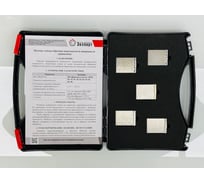 Набор образцов шероховатости НТЦ Эксперт ОШС-ШП Rz 10; 20; 40; 60; 80 мкм, сталь ntc-000188