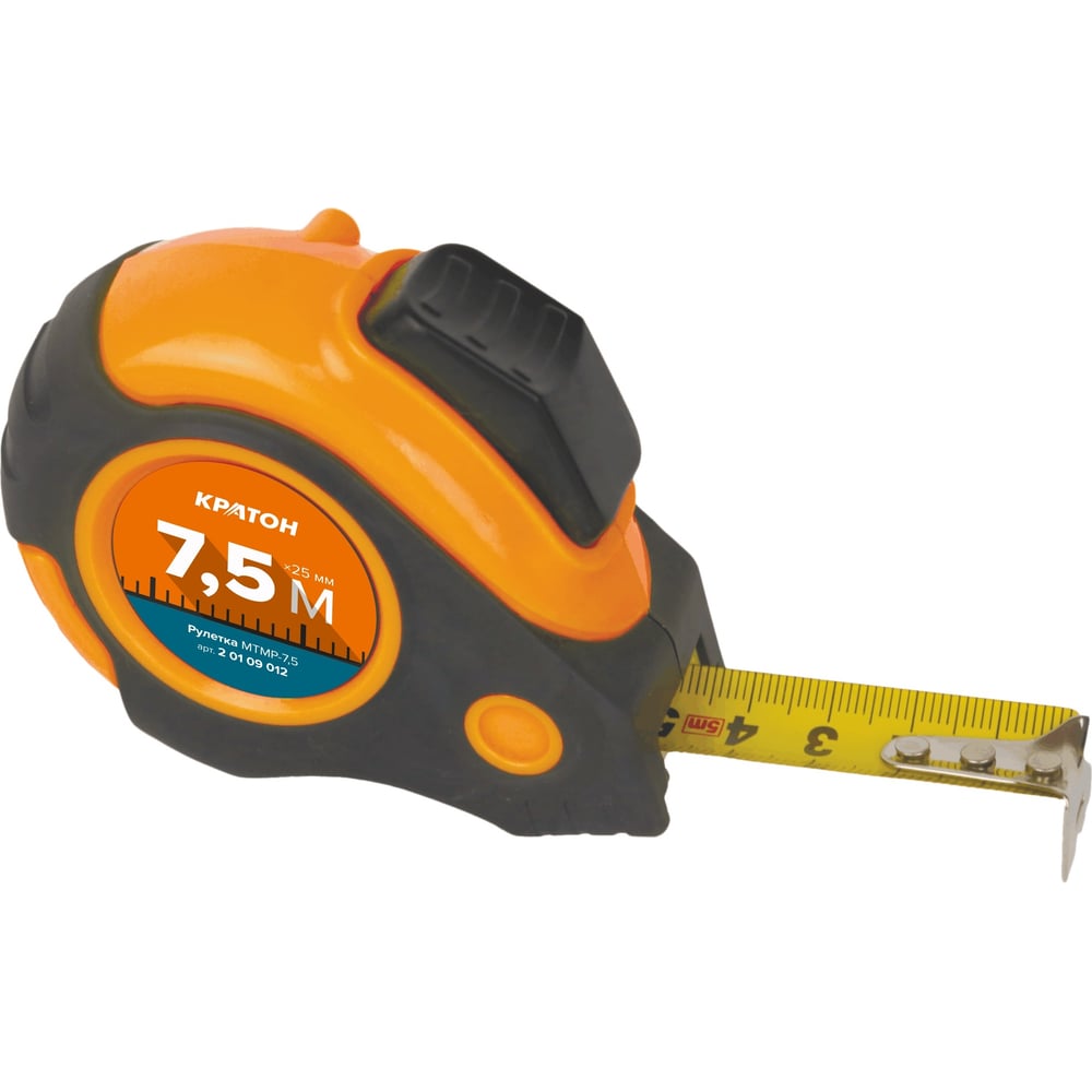 Рулетка Кратон PROFI MTMP-7,5 2 01 09 012 - выгодная цена, отзывы ...