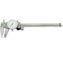 Штангенциркуль стрелочный Airline 150 мм, шаг 0.02 мм, стальной, глубиномер, кейс ATBQ051