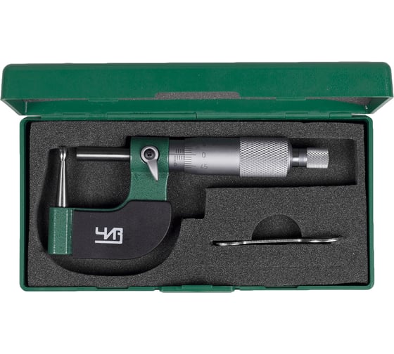 Микрометр ЧИЗ трубный МТ-25 0,01 С ПОВЕРКОЙ 011856