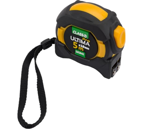 Рулетка ULTIMA 5 м х 19 мм, автоматическая фиксация, магнит, 131041