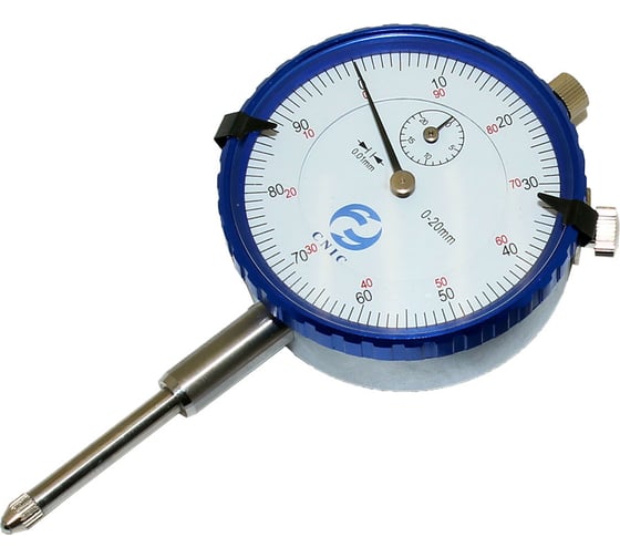 Индикатор Часового типа CNIC ИЧ-20, 0-20мм цена дел.0.01 без ушка 211-20 75185 1