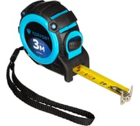 Рулетка TOPFORT 3мх16 мм с автостопом Extra 1990398