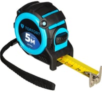 Рулетка TOPFORT 5мх25 мм с автостопом, Extra 1990399