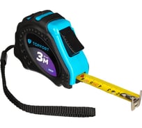 Рулетка TOPFORT 3мх16 мм с автостопом Prof 1990401