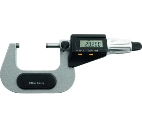 Микрометр цифровой МКЦ 0-25 мм (0,001 мм) с Поверкой SOVIS 117773 1