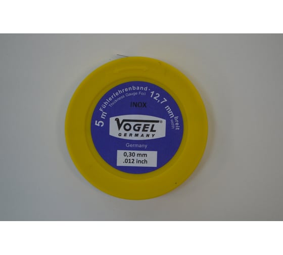 Щупы в рулетках Vogel с нержавеющей лентой 5м толщ.0,3 456030