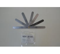 Щупы (набор) Vogel 0,10 ... 0,50 L=75, Н=10, нерж., для рег.клап. 7 шт. (полиэт) 415107