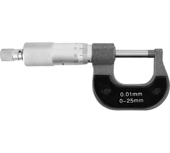 Микрометр механический vertextools 0-25мм 31-0-25