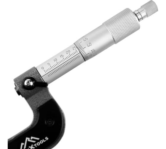 Микрометр механический vertextools 0-25мм 31-0-25