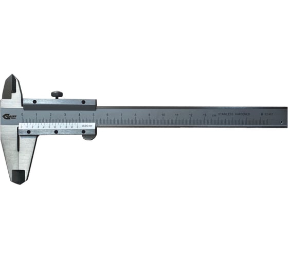 Штангенциркуль GRIFF ШЦ-I-125-0,02 ГОСТ 166-89, пр-во Guilin Measuring D162003