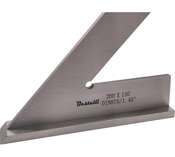 Угольник BESTELLI УШ 45 200x130 DIN875/1 AC01200319