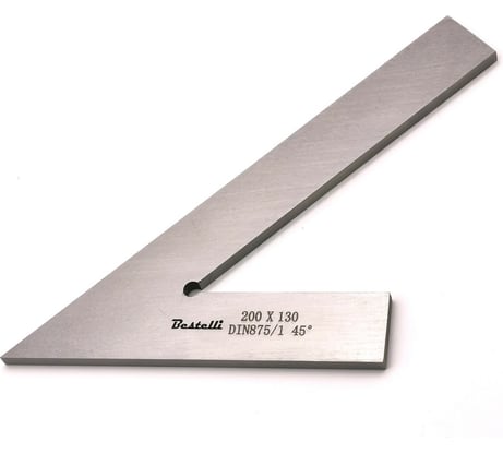 Угольник BESTELLI УП 45 200x130 DIN875/1 AC01200309